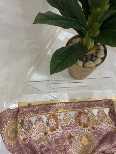 مخور+شيلة حرير هندي مخرم