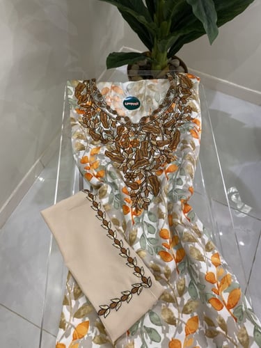 مخور+شيلة حرير هندي مخرم