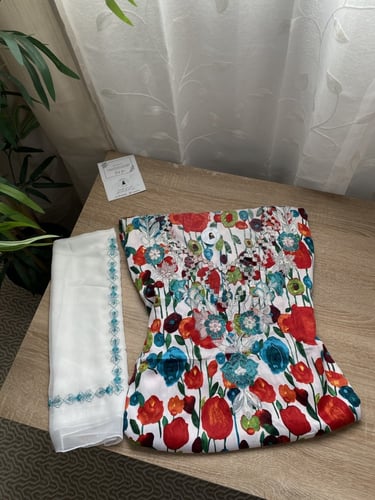 مخور+شيلة حرير هندي مخرم