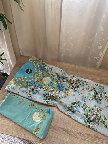 مخور+شيلة حرير هندي مخرم