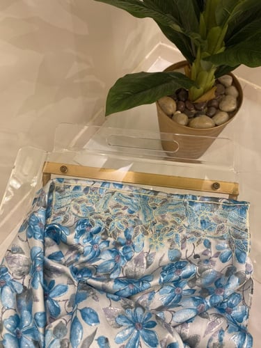 مخور+شيلة حرير هندي مخرم