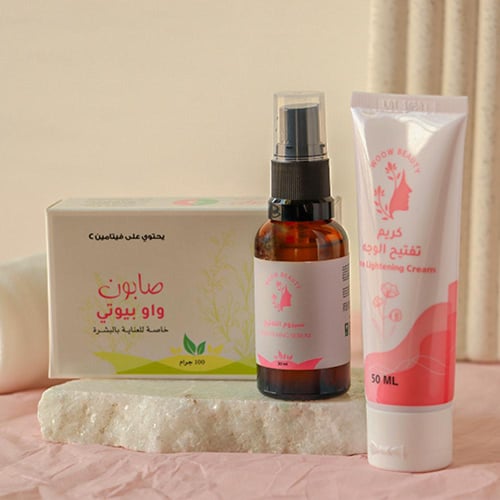 مجموعة العناية بالوجه