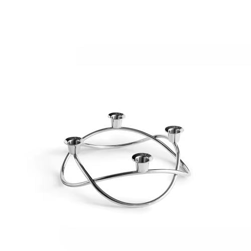 شمعدان فضي - Silver Candleholder