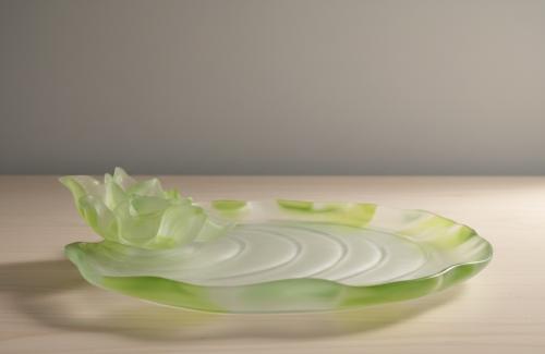 صحن تقديم كرستال كبير - Large Crystal Serving Plat...