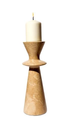 شمعدان رخام (صغير) - Marble Candleholder (Small)