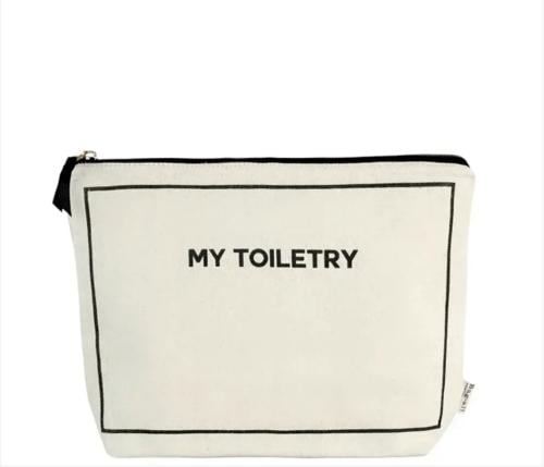 شنطة العناية الشخصية بعبارة العطاء - Toiletry Bag