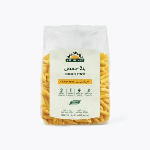 ارض الطبيعة _ مكرونة بنة حمص عضوية خالية من الجلوت...