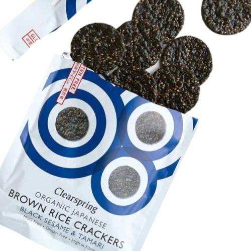 clearspring-مقرمشات ارز بالزبيب عضوي