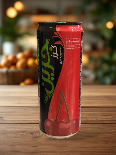 Green - كرز مشروب غازي نكهة الكرز 330مل محلى بستيف...