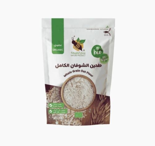 منتج الطبيعة - طحين الشوفان الكامل ، عضوي ، 400جرا...