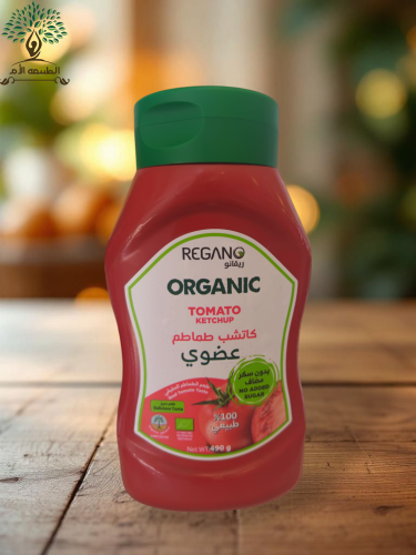 REGANO -كاتشب طماطم عضوي ، 490جم