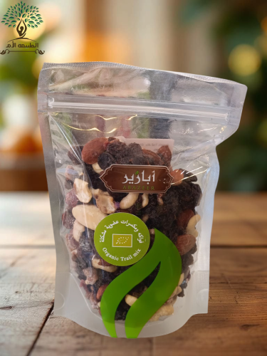 ابازير - فواكه ومكسرات عضوية مشكلة ،250 جرام