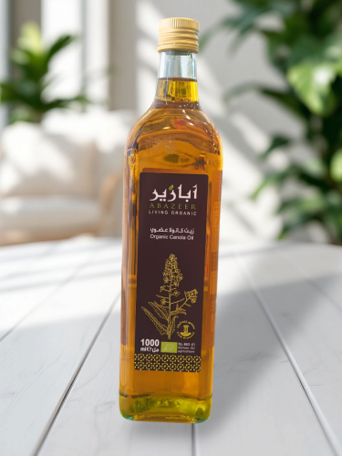 ابازير - زيت كانولا عضوي ،1 لتر