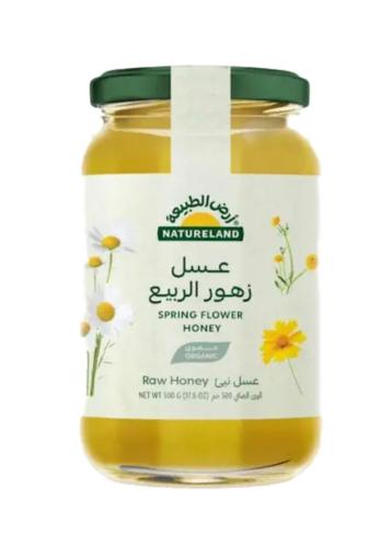 ارض الطبيعة-عسل زهور الربيع عضوي