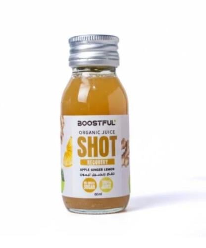 boostful shot-شوت تفاح زنجبيل ليمون عضوي