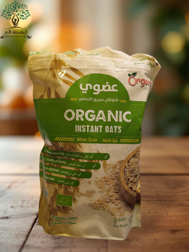 Organti -شوفان عضوي سريع التحضير ،500 غ