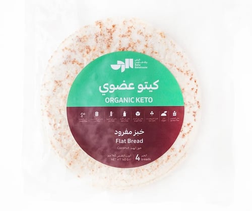 الرحى بيك هاوس-خبز مفرود كيتو عضوي جوز الهند