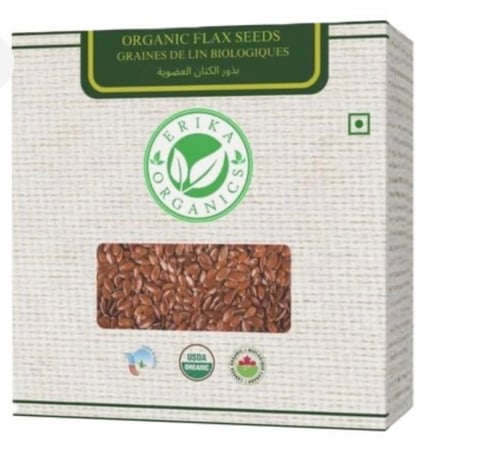 erika organics-بذور الكتان العضوية