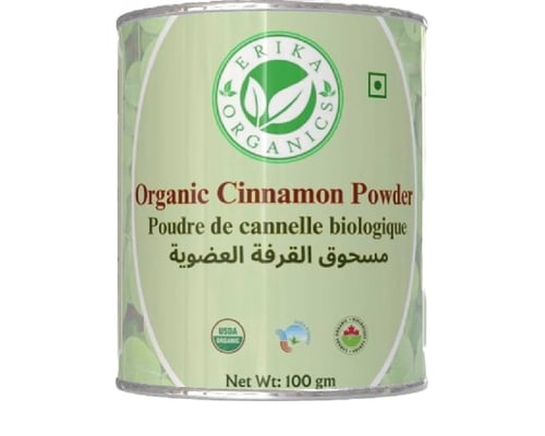 Erika organics-مسحوق القرفة العضوية