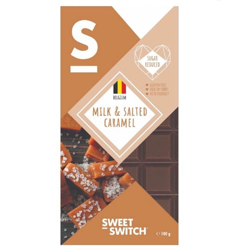 sweet switch-شوكولاتة حليب و كراميل مملح