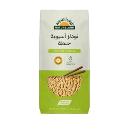 ارض الطبيعة-نودلز آسيوية حنطة عضوي
