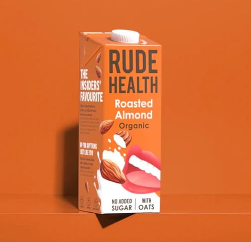 rude health-حليب لوز محمص عضوي