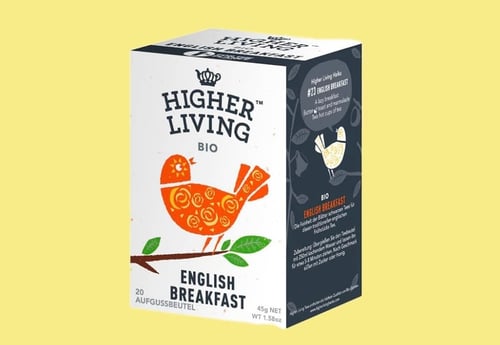higher living-شاي اسود عضوي