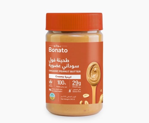bonato-طحينة الفول السوداني عضوي