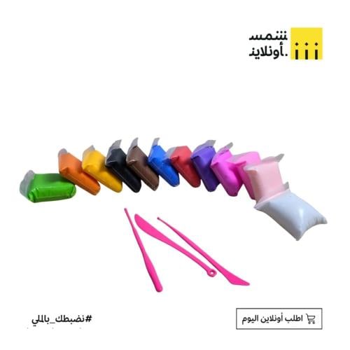صلصال فوم ملون 12 لون FE10-1