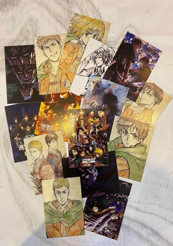 Attack on titan photocard
