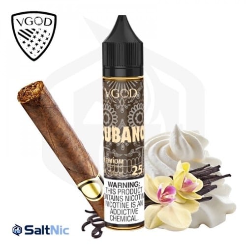 نكهة فيقود كوبانو سولت Salt Vgod Cubano Brown