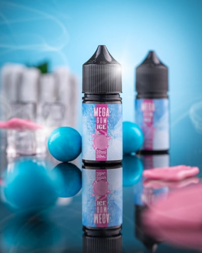 نكهة ميجا علكة ايس MEGA Gum ICE salt