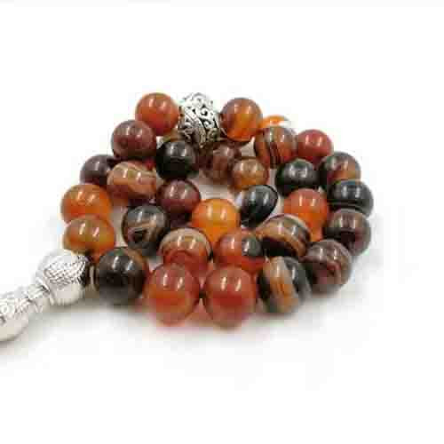 سبحة سليماني - عقيق برازيلي