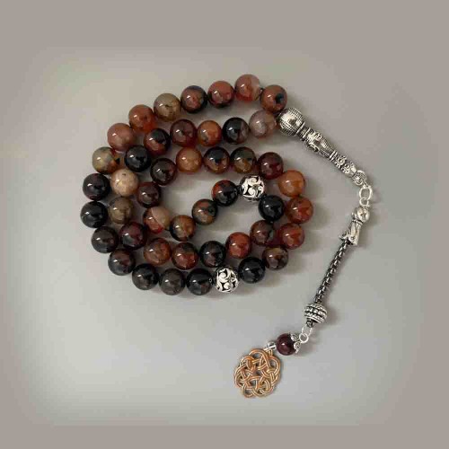 سبحة سليماني - عقيق برازيلي