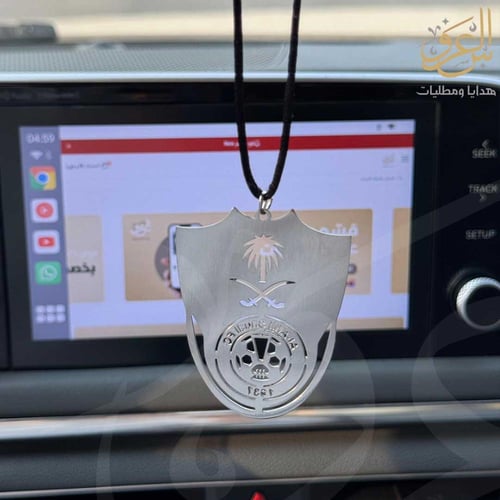 تعليقة شعار الاهلي خيط