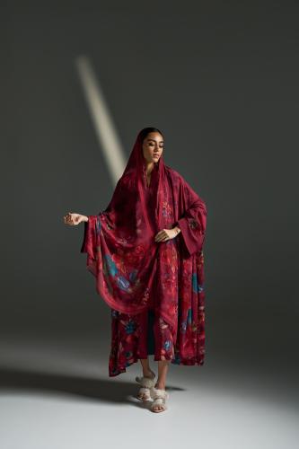 Hibiscus II -Merlot Red