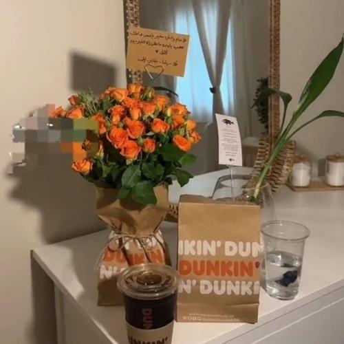 قهوة ودونات من دانكن ..