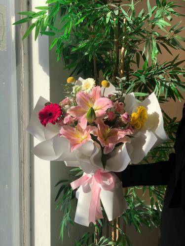 بوكية ( ستايلك وردي )