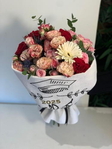 باقه تخرج ورديات