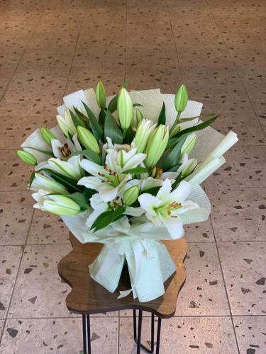 بوكيه الكازا بتغليف اخضر يجنن