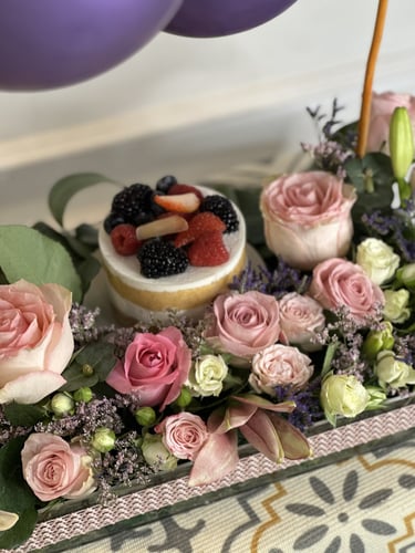 تنسيق الغيمة مع كيك