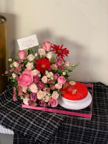 كيك اني وداني مع اسوره توري بورش