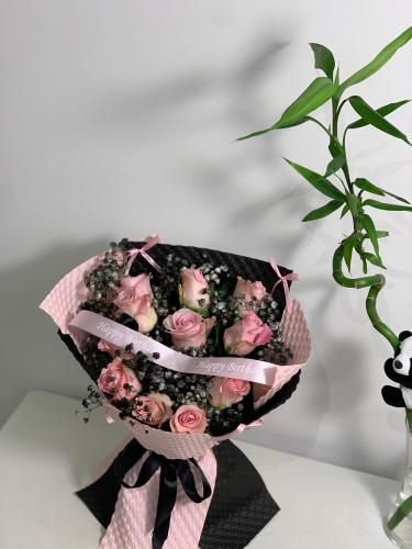 باقه بينك واسود