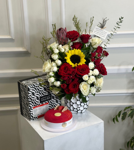 فازة فاخره مع كيك -اني وداني