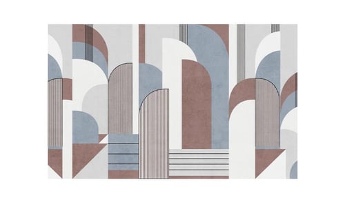 ورق جدران بتصميم أقواس هندسية TT2403-19222