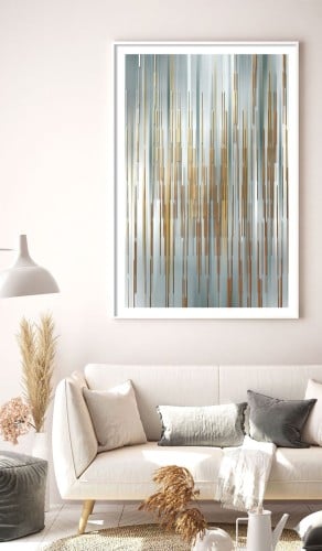 لوحة جدارية كانفس مع اطار خارجي مميز - TG32031