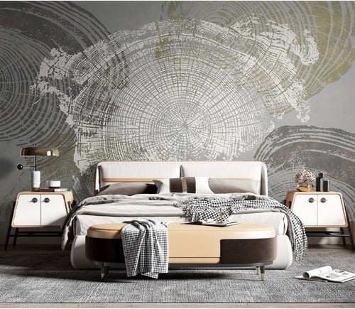 ورق جدران بتصميم الفن التجريدي TT2403-89031