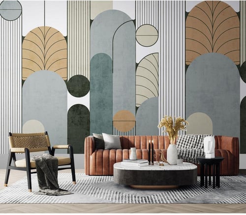 ورق جدران بتصميم هندسي TT2403-42821