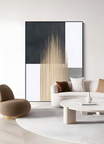 لوحة جدارية كانفس مع اطار خارجي مميز - TG34002