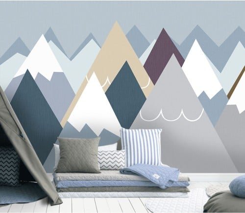 ورق جدران غرف الاطفال بتصميم الجبال - TT2403-32660